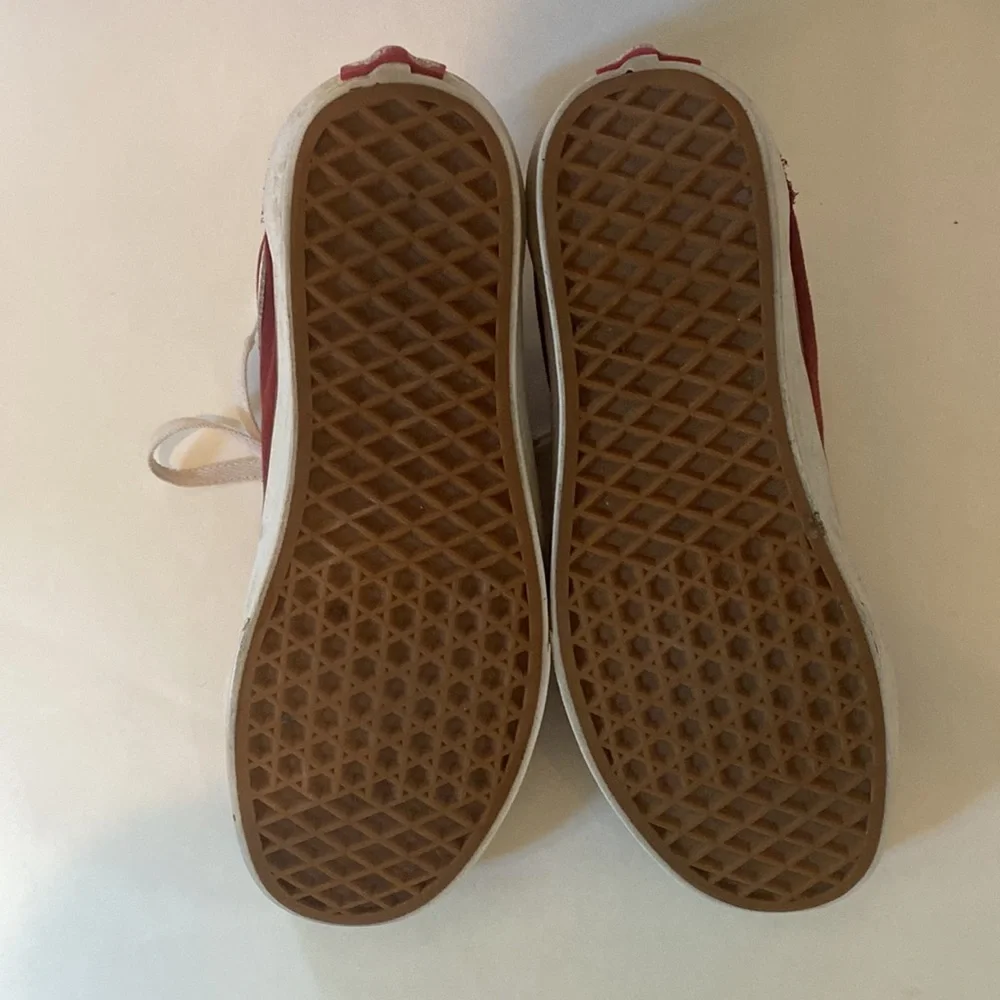 VANS Ward Lo Burgundy Suede Skater Sneakers Shoes Men 6 Women 7.5 $65 GUC